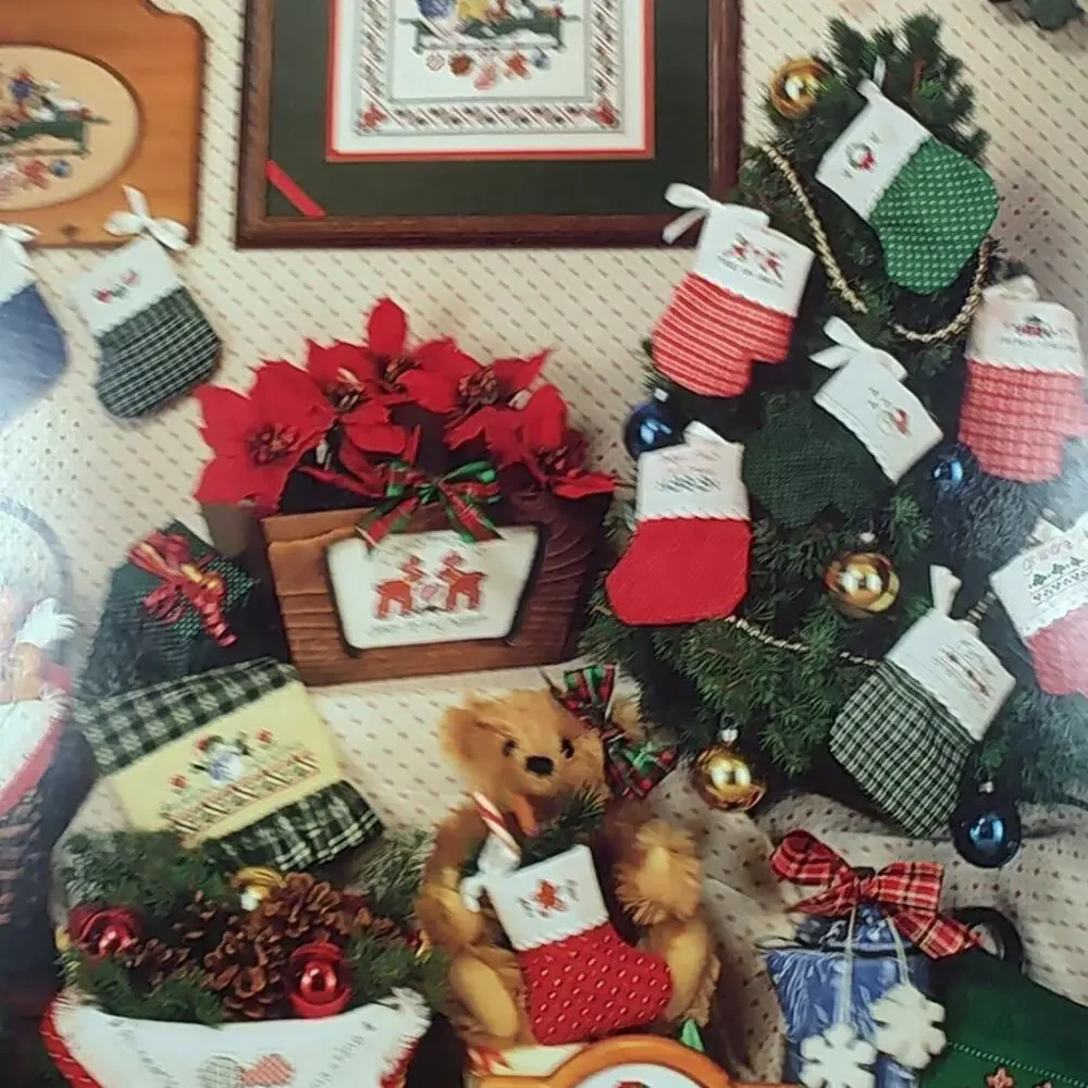 Graph It Arts Christmas Delights Cross Stitch Patterns Deer, Snowman, Santa
